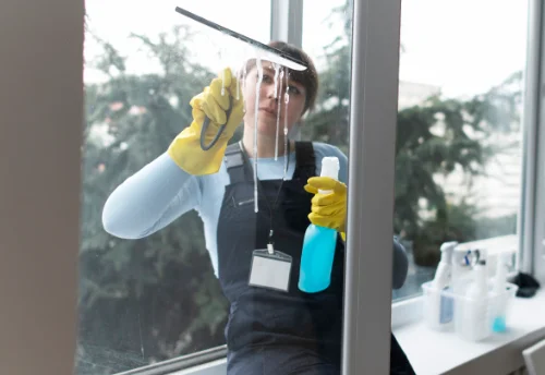 Nettoyage de vitres intérieures et extérieures à Moutier-Rozeille